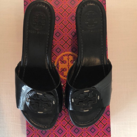 Tory Burch Patti Wedge Slide - Picture 7 of 14